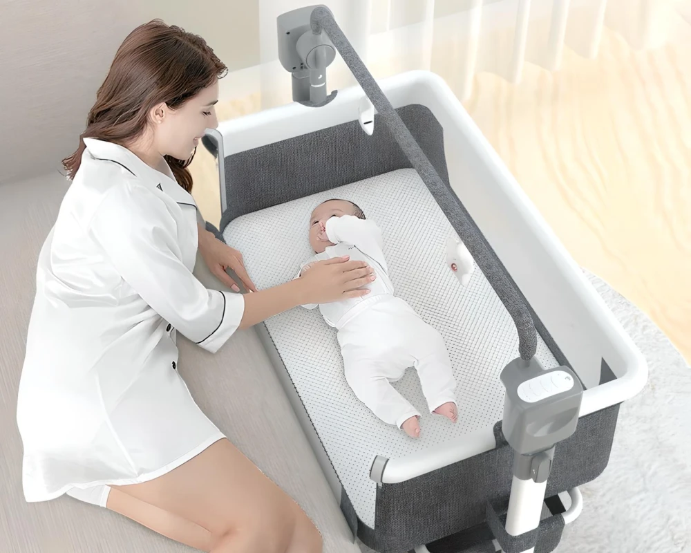 rocking baby bassinet